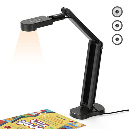 THUSTAND A3 8MP KB-700 4K Document Camera with Automatic Exposure and Dual Microphones