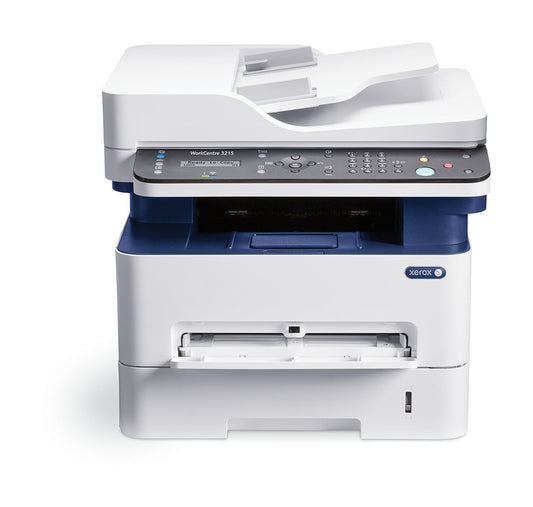 Xerox 3215/NI Laser Printer with Auto Document Feeder, 300 x 300 DPI, 27 ppm, Color