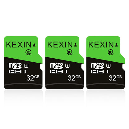 KEXIN 32GB Micro SD Card Class 10 UHS-I Memory Card Model HT-0139 3-Pack