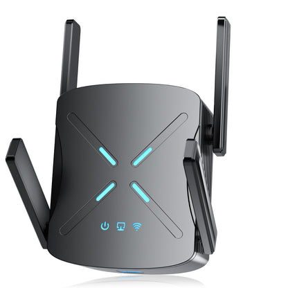 Fixcore 6.38 x 4.61 x 3.03 inches WiFi Extender AX2400 Dual-Band Repeater