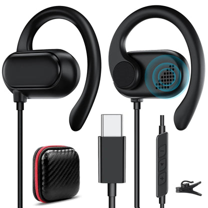 TOPAUX CA00001 Over Ear USB Type C Headphones for School Use