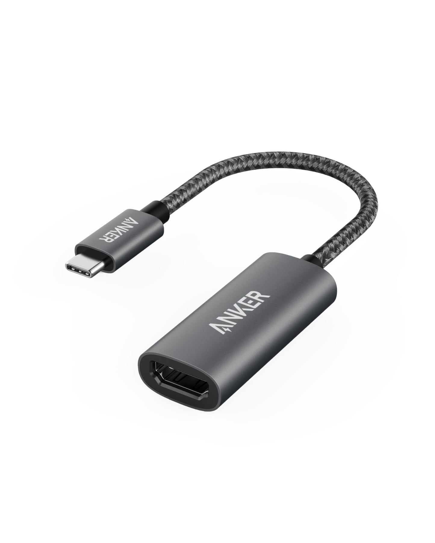 Anker A8312 HDMI™️ Adapter 4K@60Hz 1-Port Aluminum Black