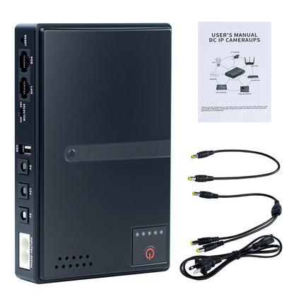 Hosyond Mini DC UPS Battery Backup Uninterruptible Power Supply 18W 5V/9V/12V/15V/24V