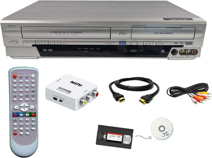 Funai VHS to DVD Recorder VCR Combo 1920 x 1080p HDMI Audio Visual Recording