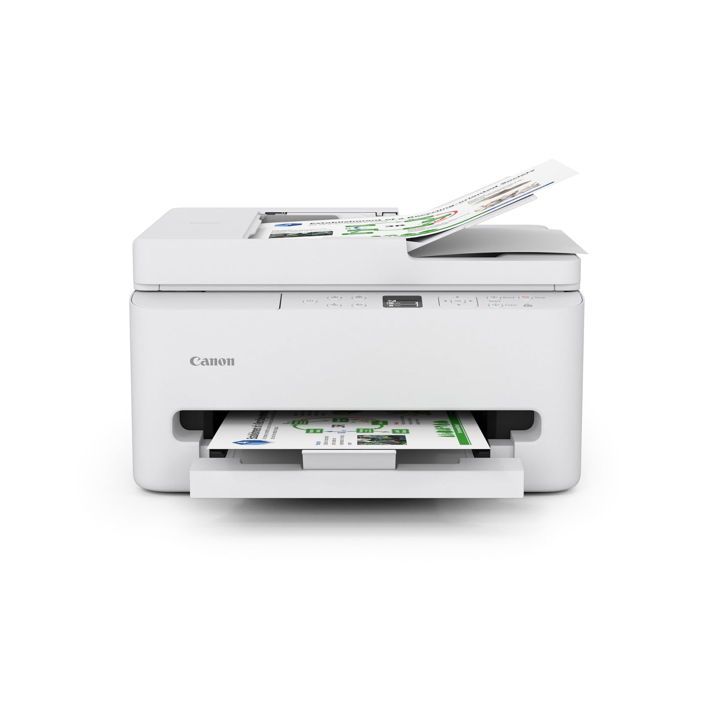 Canon PIXMA TR7120 White 4800 x 1200 Inkjet Printer Compact Design