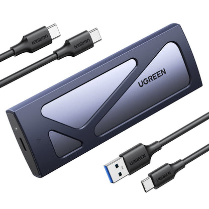 UGREEN 8TB Silver NVMe SSD Enclosure USB 3.2 Gen 2 10Gbps M.2 2280