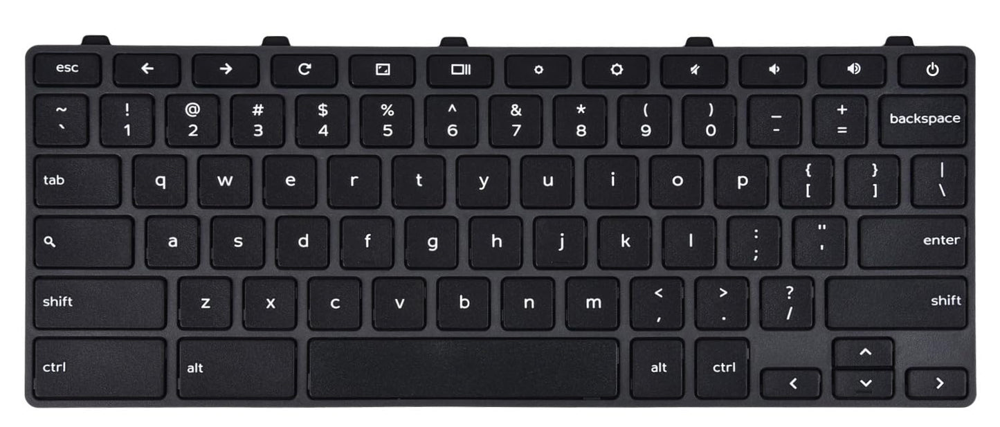 KBRPARTS Keyboard for Dell Chromebook 11 3100 3110 5190 US Layout P/N: 0H06WJ 0RFXCF 00D2DT