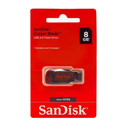 SanDisk 8GB SDCZ50-008G-B35 USB 2.0 Flash Drive