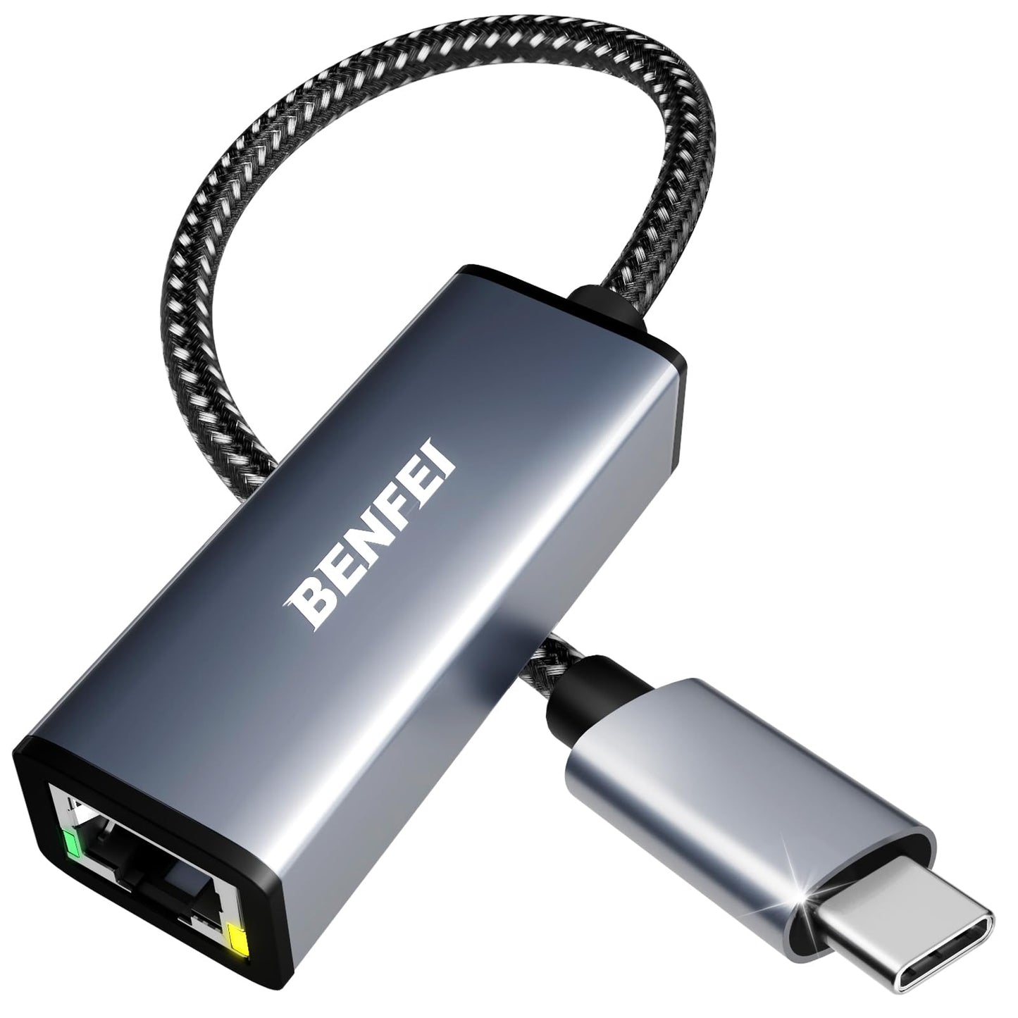 BENFEI USB-C Ethernet to RJ45 Adapter 1Gbps CAT6