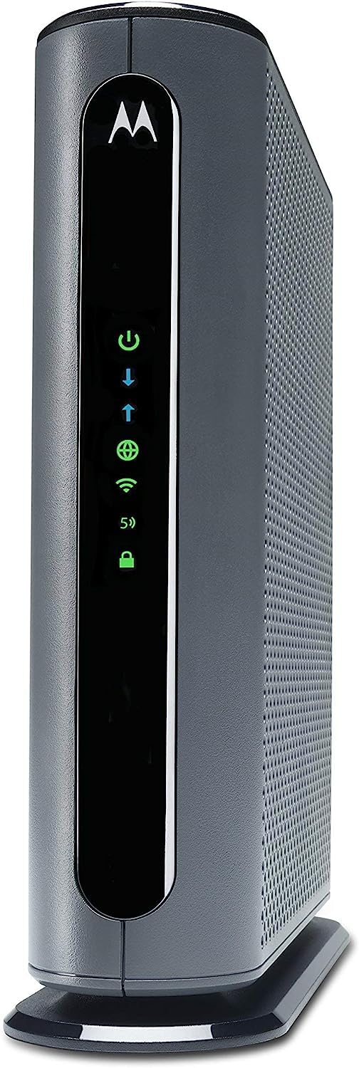 Motorola MG7700 1000 Mbps Cable Modem Router DOCSIS 3.0 Wireless Router with 4 Ethernet Ports