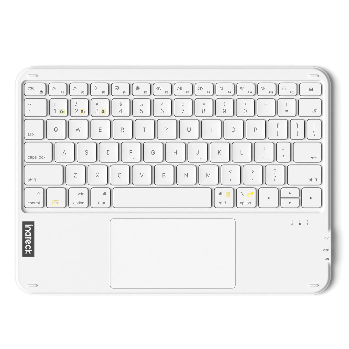 Inateck 9.85in Portable Bluetooth Keyboard KB01105 QWERTY Wireless