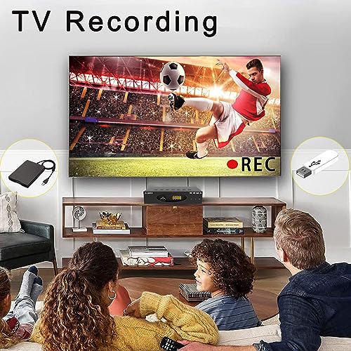 ZJBOX Digital Converter Box - 1080P ATSC Tuner Model F4E5CB845-71f5498721 with HDMI Output and USB Media Player