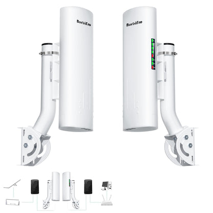 Burbifro Wireless Point-to-Point Extender 802.11ac 200Mbps Dual-Band CPE450