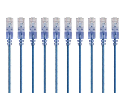 Monoprice 1 Feet Cat 6a Ethernet Cable Male-to-Male 10Gbps 550MHz