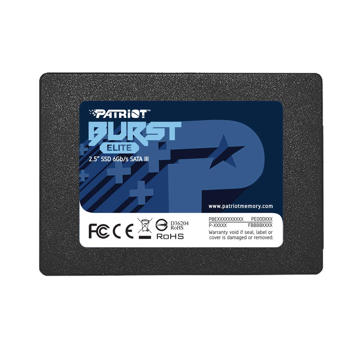 Patriot 120GB PBE120GS25SSDR SATA III 6Gb/s 320 MB/s 7200 RPM Solid State Drive