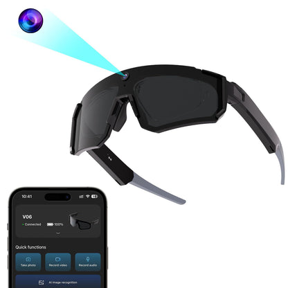 Zigtik 1.0 Count GP04-Black 3840 x 2160 50 Mils Smart Glasses