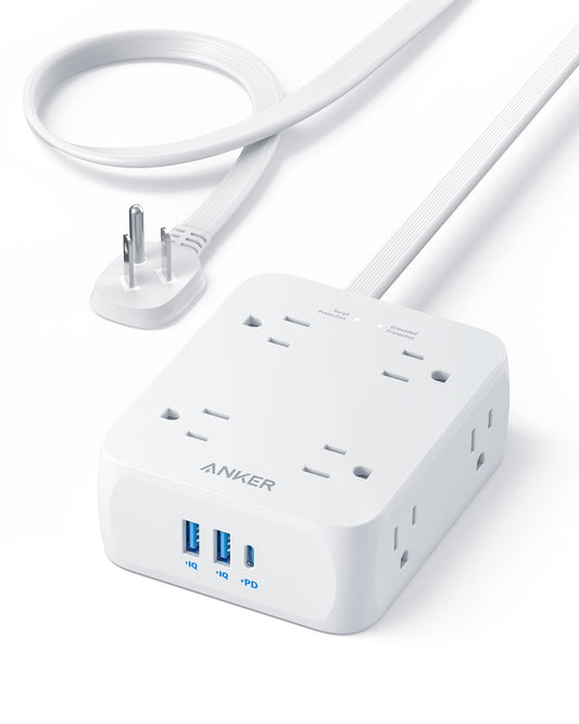 Anker 8 Outlet Power Strip A9183 240V 15A
