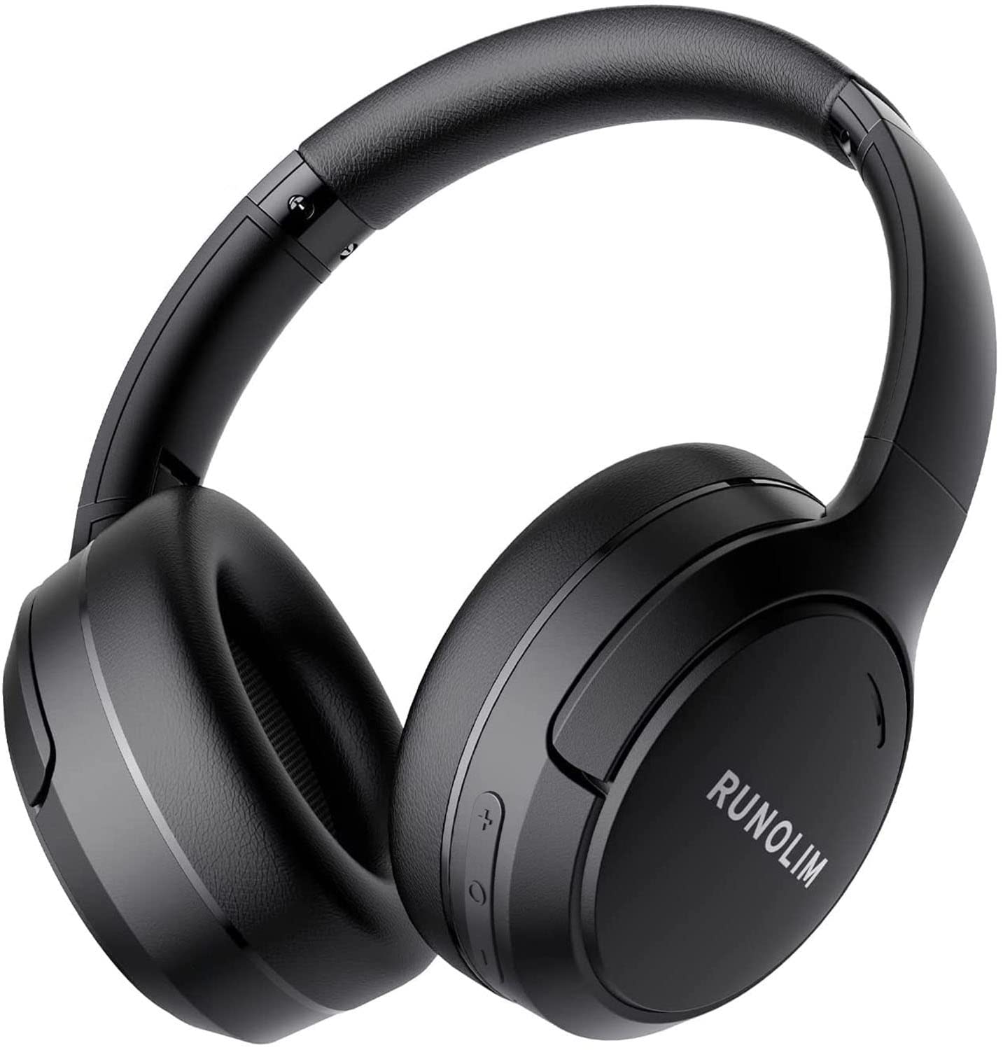 RUNOLIM RUWH301AB-US3 Wireless Over-Ear Headphones Bluetooth 6.0 Active Noise Cancelling