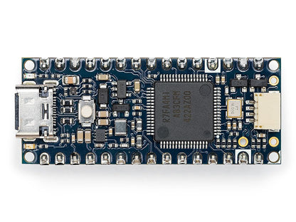 Arduino 1.7" x 0.7" x 0.3" Nano R4 [ABX00143] - Microcontroller Board with 32 KB RAM, 256 KB Memory, 48 MHz Processor, I2C Connectivity