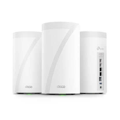 TP-Link Deco BE95 Quad-Band Wi-Fi 7 Whole Home Mesh System with 12 Antennas and 10G Ports