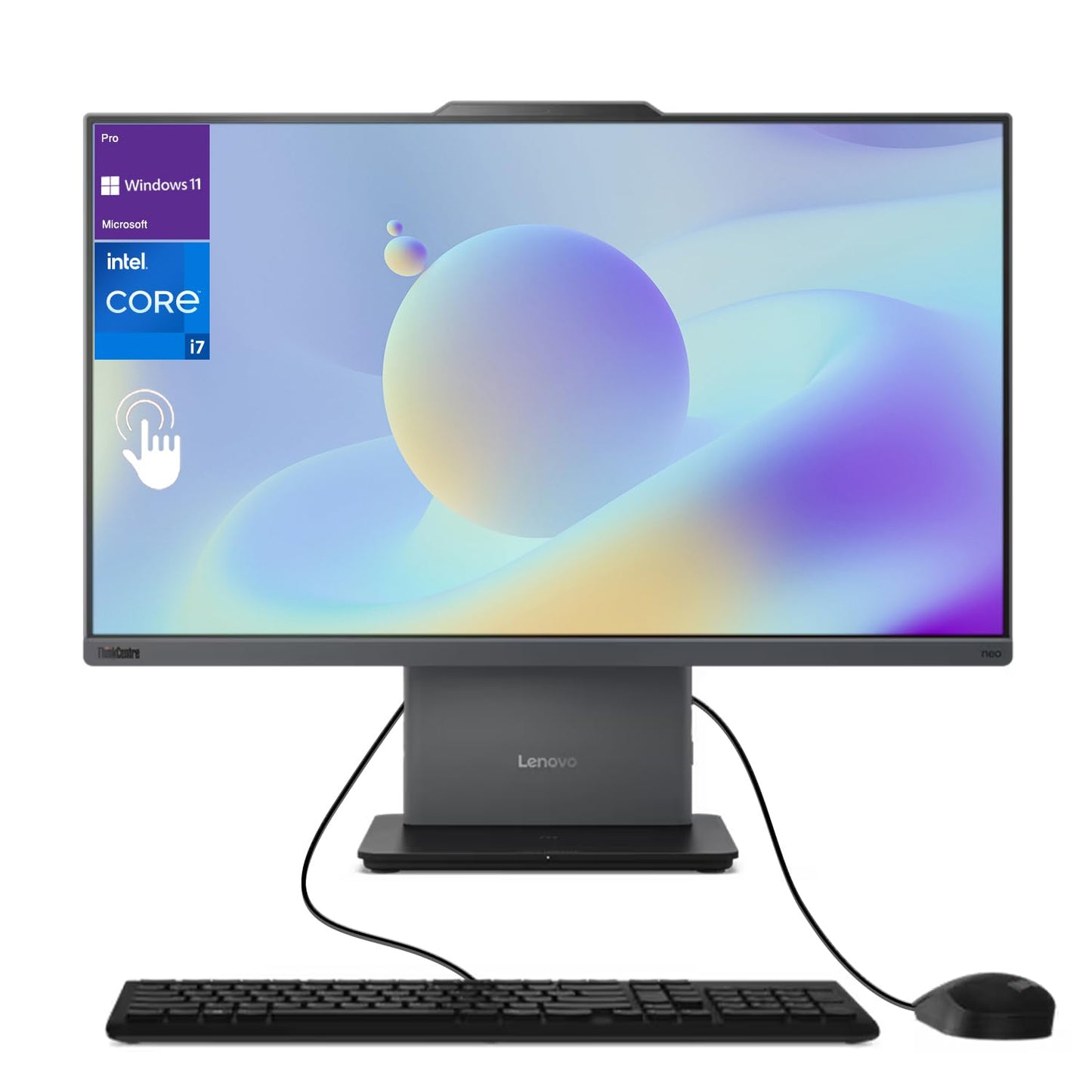 Lenovo 23.8" 10R8 1920x1080 Touchscreen Desktop Computer
