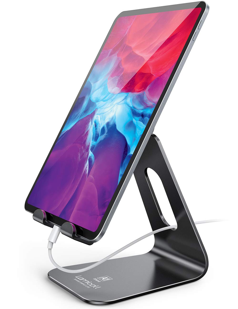 Lamicall 4 x 6 x 4 Inches A1-AE-B Adjustable Multi-Angle Tablet Stand for Desk