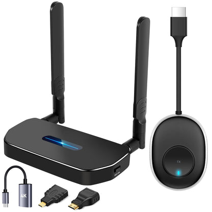 POFAN Wireless HDMI Transmitter and Receiver TX*1+RX*1 1080p 60Hz HDMI Adapter