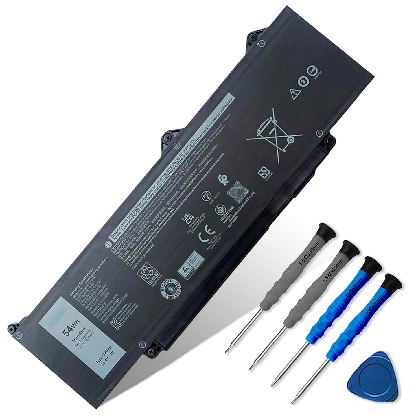 Dentsing 54Wh DR02P Laptop Battery 11.4V 4623mAh Li-ion