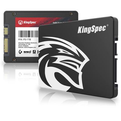 KingSpec 1TB 2.5" SATA Internal Solid State Drive, SATA III 6Gb/s, 3D NAND Flash, Model P3-1TB