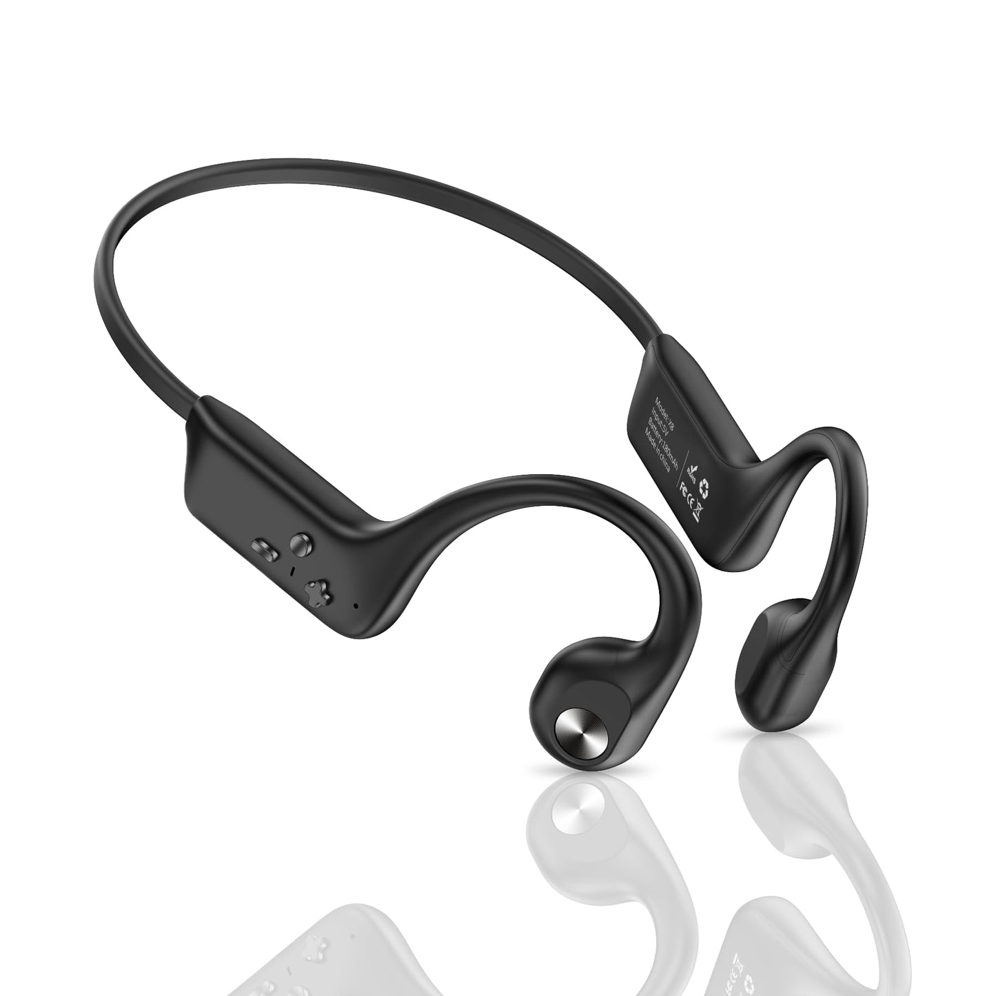 Fanisic X8 Open Ear Bluetooth Headphones Wireless 10hrs Playback IPX5 Sweatproof Design