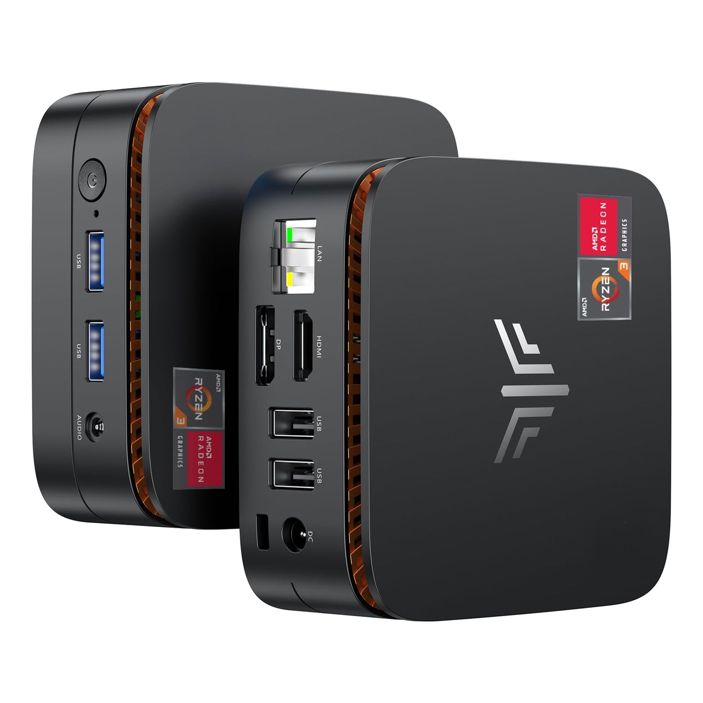 KAMRUI Mini PC E1 3250U 256GB SSD 16GB RAM 4096x2160 60Hz Integrated
