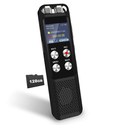 G 2 Inches L87 USB Voice Recorder with 48GB Memory Storage, Built-in Microphone