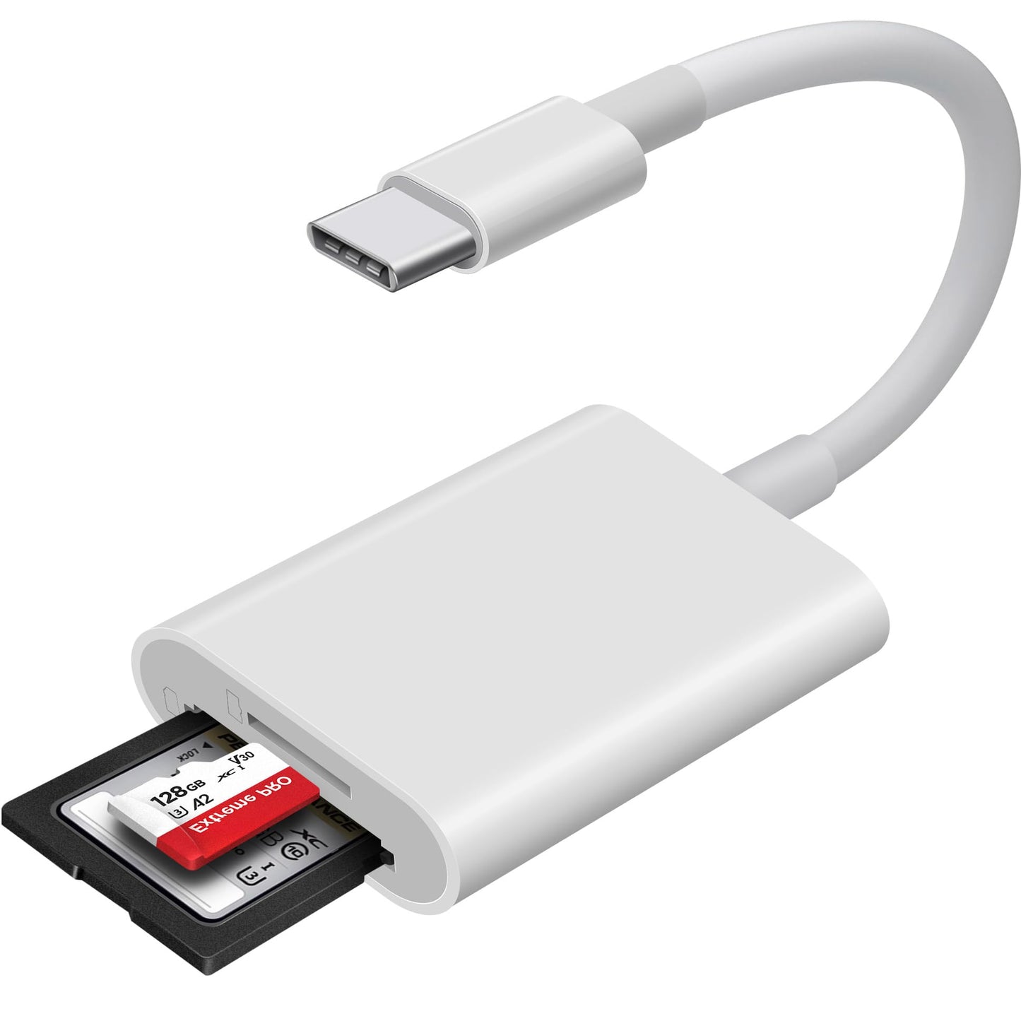 WNXSLOAD 2-Slot USB-C SD Card Reader WNXS_C014Lite