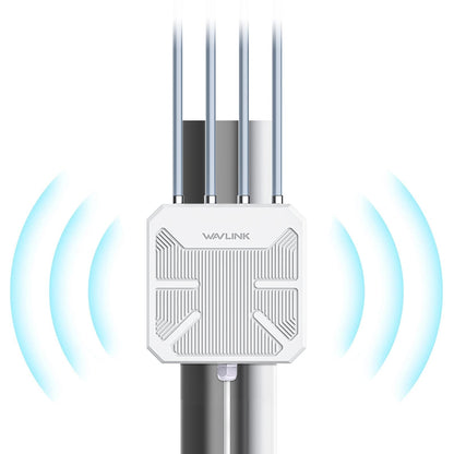 WAVLINK 802.11ax AX1800 Outdoor WiFi 6 Extender 2.4GHz/5GHz Dual Band Wireless Access Point