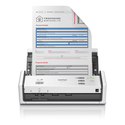 Brother 4" D x 11.3" W x 3.3" H ADS-1300 600 dpi Desktop Scanner