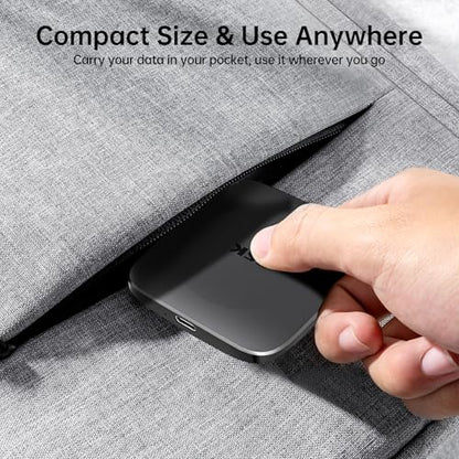 SSK 1TB External Solid State Drive SD451 USB 3.2 Gen2 USB C+A Portable SSD