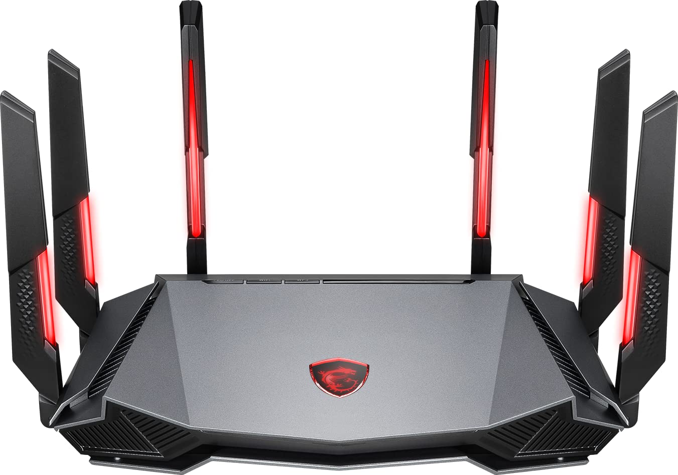 MSI TRI-BAND RADIX AXE6600 Wi-Fi Router 802.11ax 6.6 Gbps 2500 Mbps Ethernet