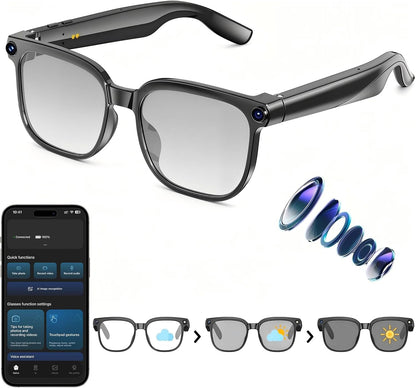 Osawalla 1 Inches M02 Smart Glasses 1920x1080 No Display Waterproof Wearable Computer