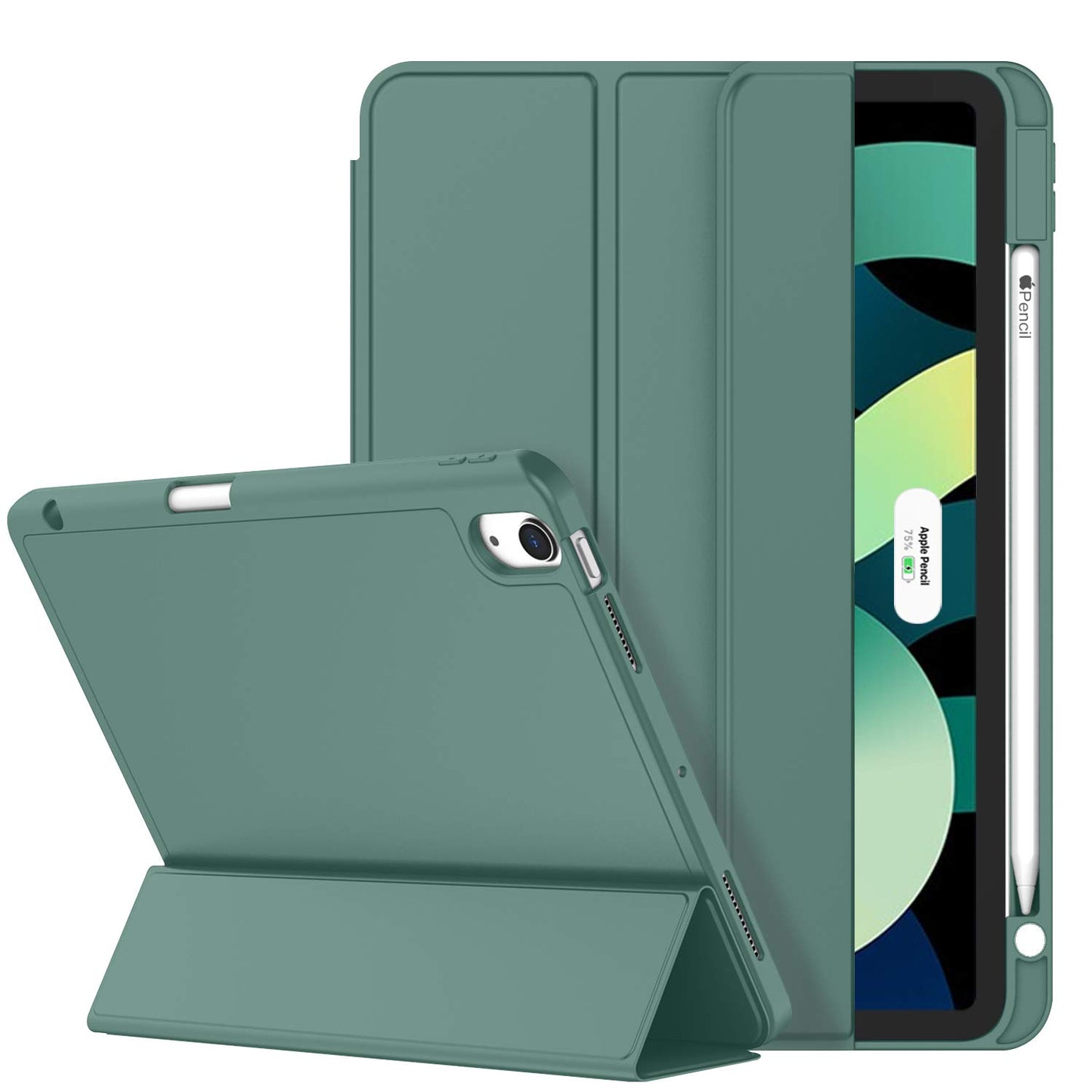 ZryXal 10.9 Inch Tablet Case Update-10.9 Case Right-Midnight Green
