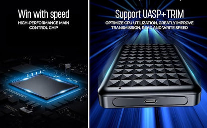 ModusTech 1TB External Hard Drive MT500 USB 3.0 2.5-inch Portable HDD