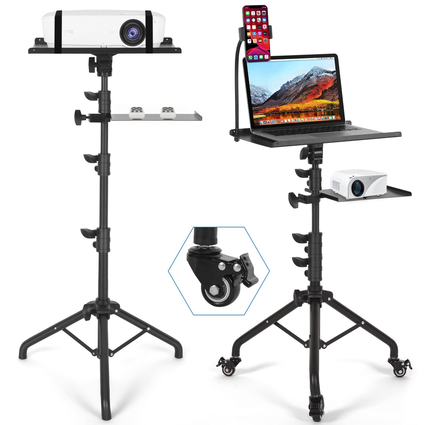 Tossbiss 1 Count Rack-1 Portable Adjustable Tripod Stand