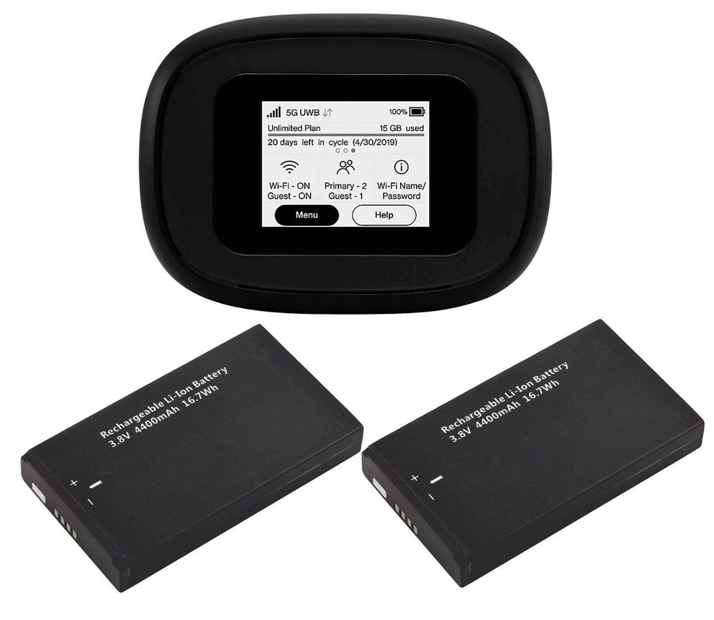 C5G M1000 Dual-Band Mobile Hotspot 1000 Mbps Ethernet Wi-Fi
