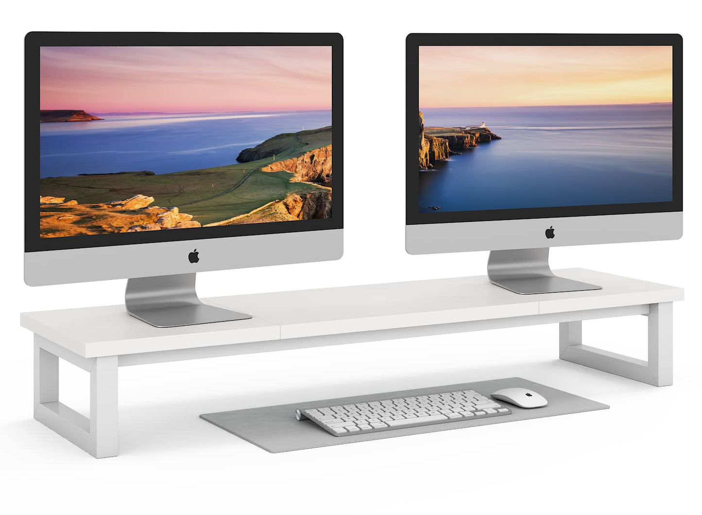 YAOHUOO 38.6 x 10.2 x 5 inches 01 100 Pounds Multi-Purpose Monitor Stand