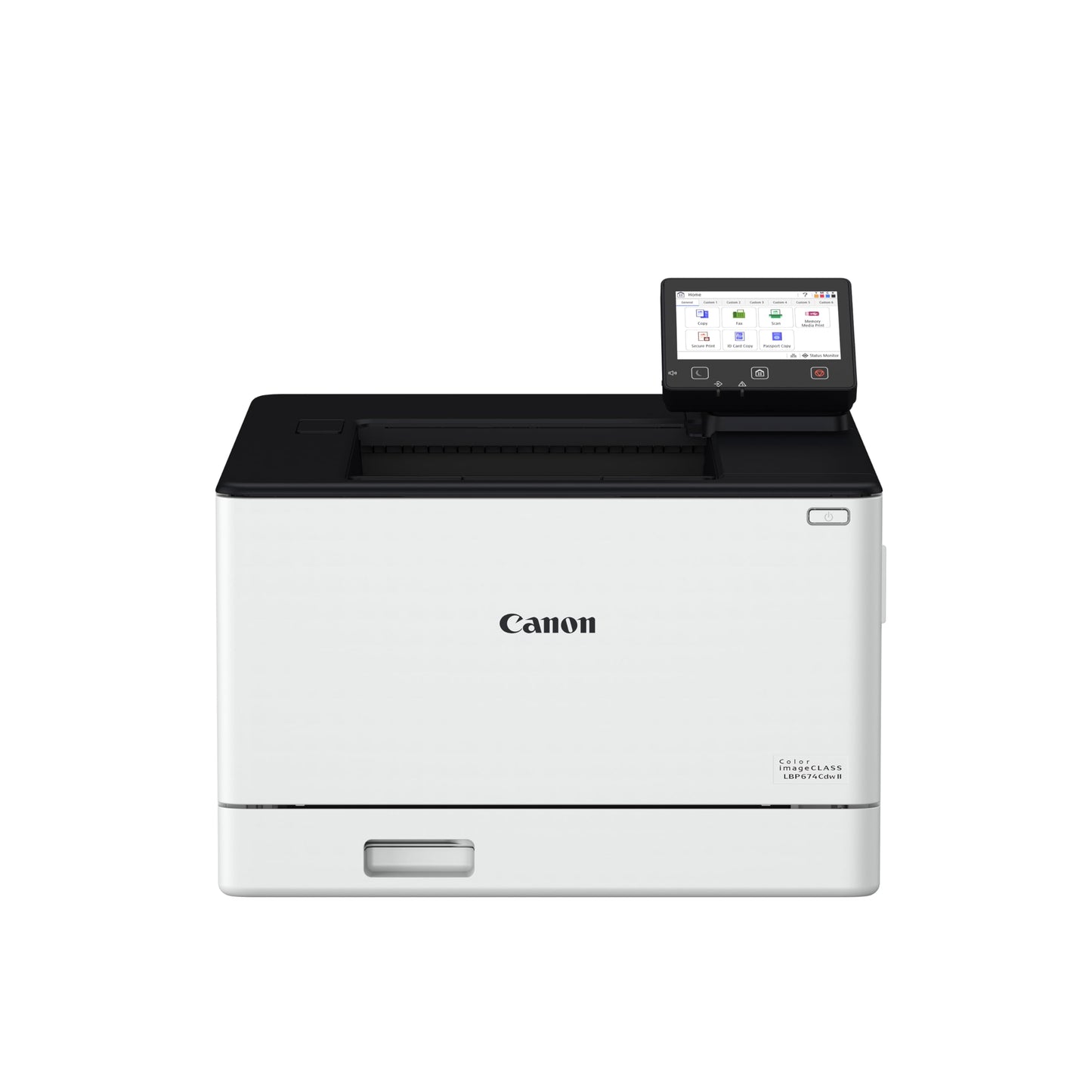Canon Color imageCLASS LBP674Cdw II Laser Printer, Model Number 7186C006, 600 x 600 DPI, Duplex Printing, Ethernet/Wi-Fi