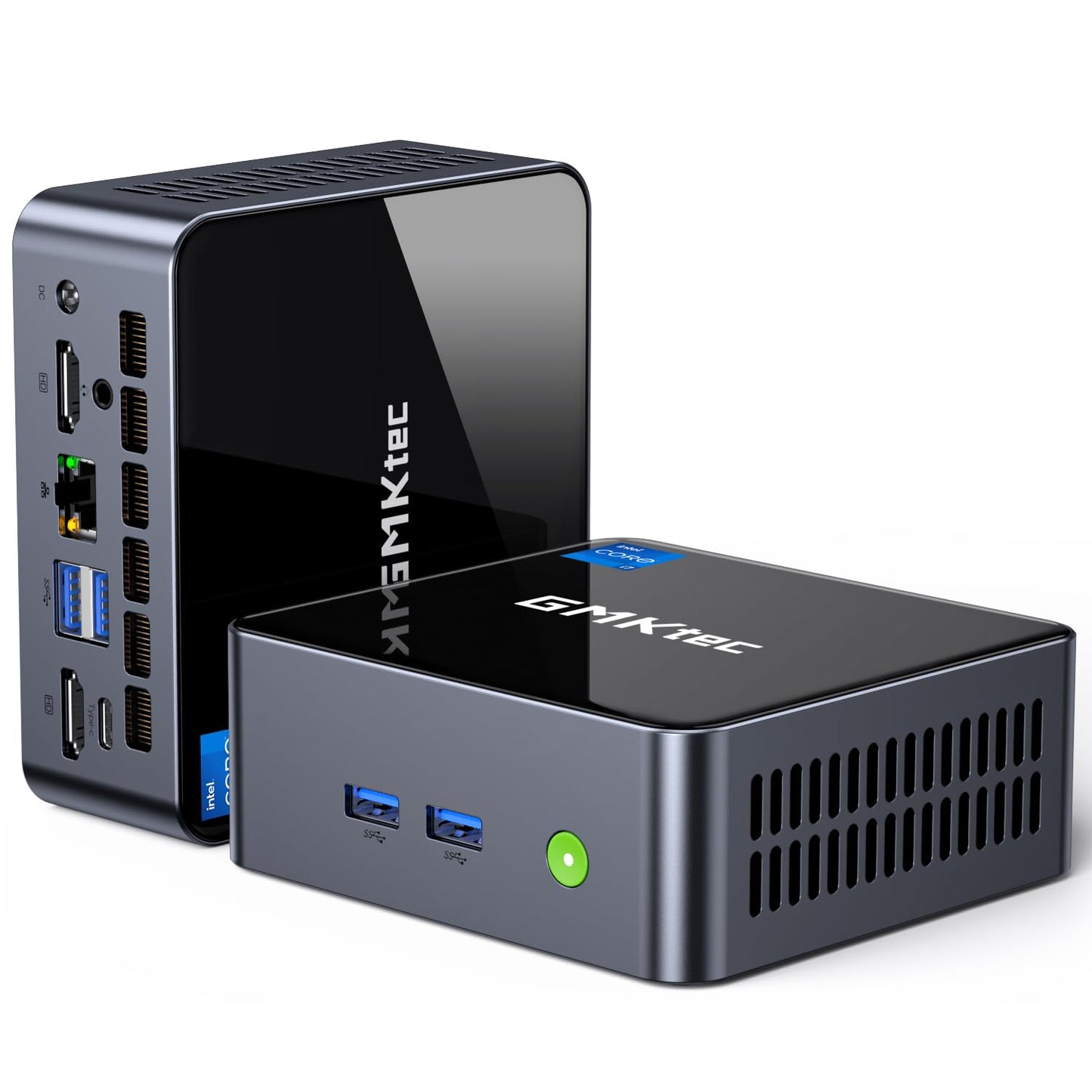 GMKtec Mini PC M2 Pro S Intel Core i7-1185G7 4096x2160 60Hz Display