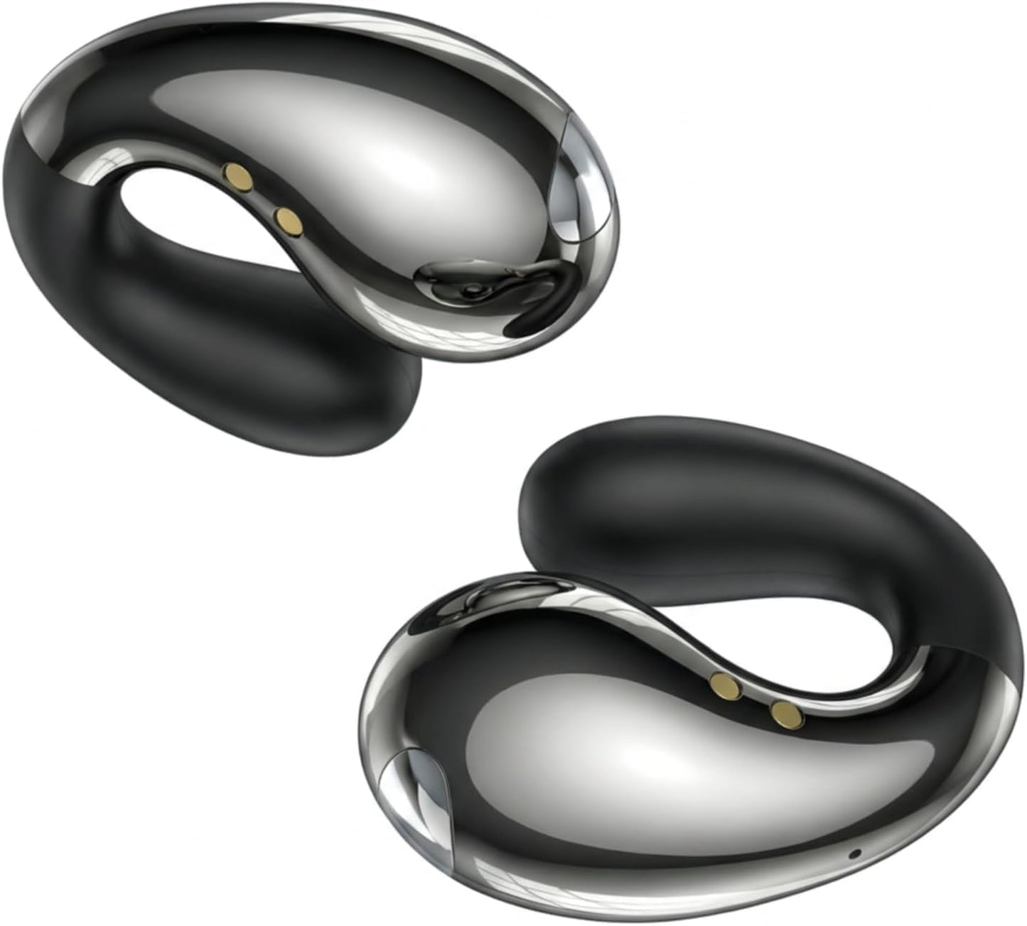 Boytond S19DDS Wireless Open Ear Headphones - Gloss Black