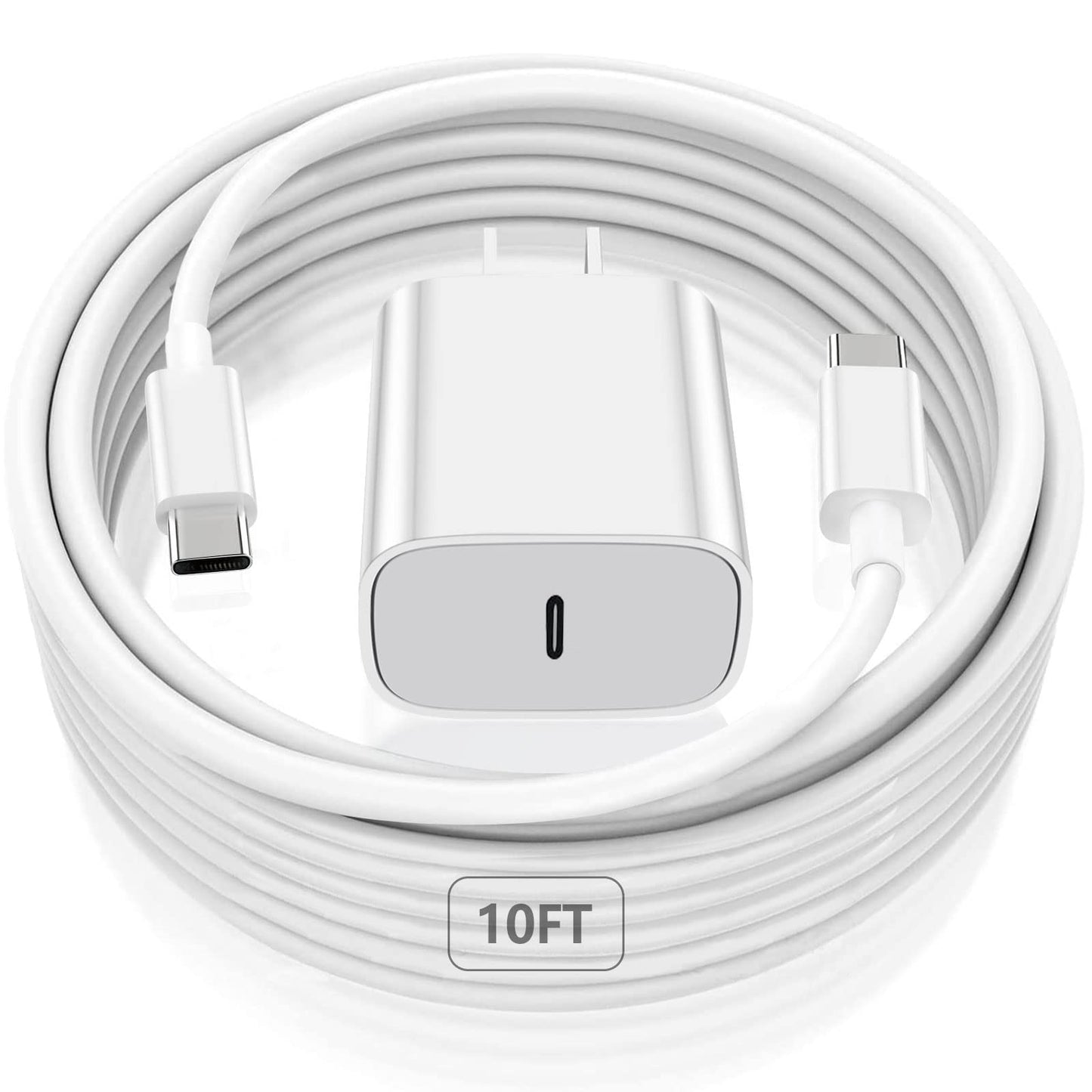 Sunrson 20W USB Type C Fast Charger GW-20PD301U - White - 110V Input - 3A Output