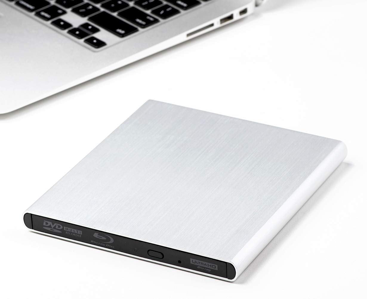 SEA TECH External Blu-Ray Disc Drive USB 3.0 12x Read 6x Write PC Mac