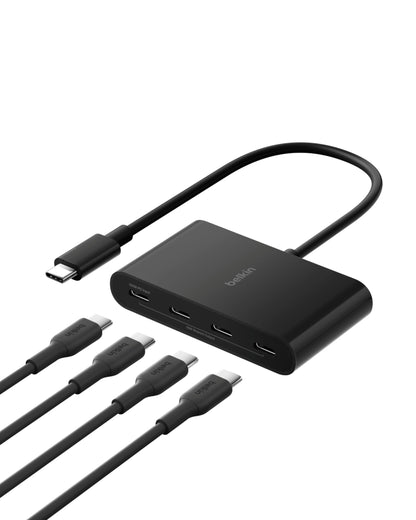 Belkin USB-C Hub AVC018BTBK 4-Port USB 3.2 Gen 2 10 Gbps