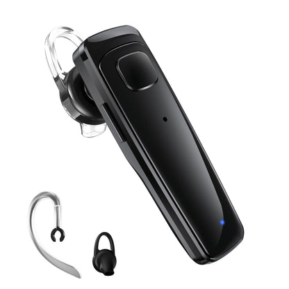 HiHiniu S525 Bluetooth 5.3 Single Ear Headset with 16 Hours Talk Time, Environmental Noise Cancellation and Dual Microphone
